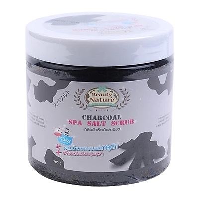 Muối Tắm cao cấp SPA BEAUTY Bột Than 700g